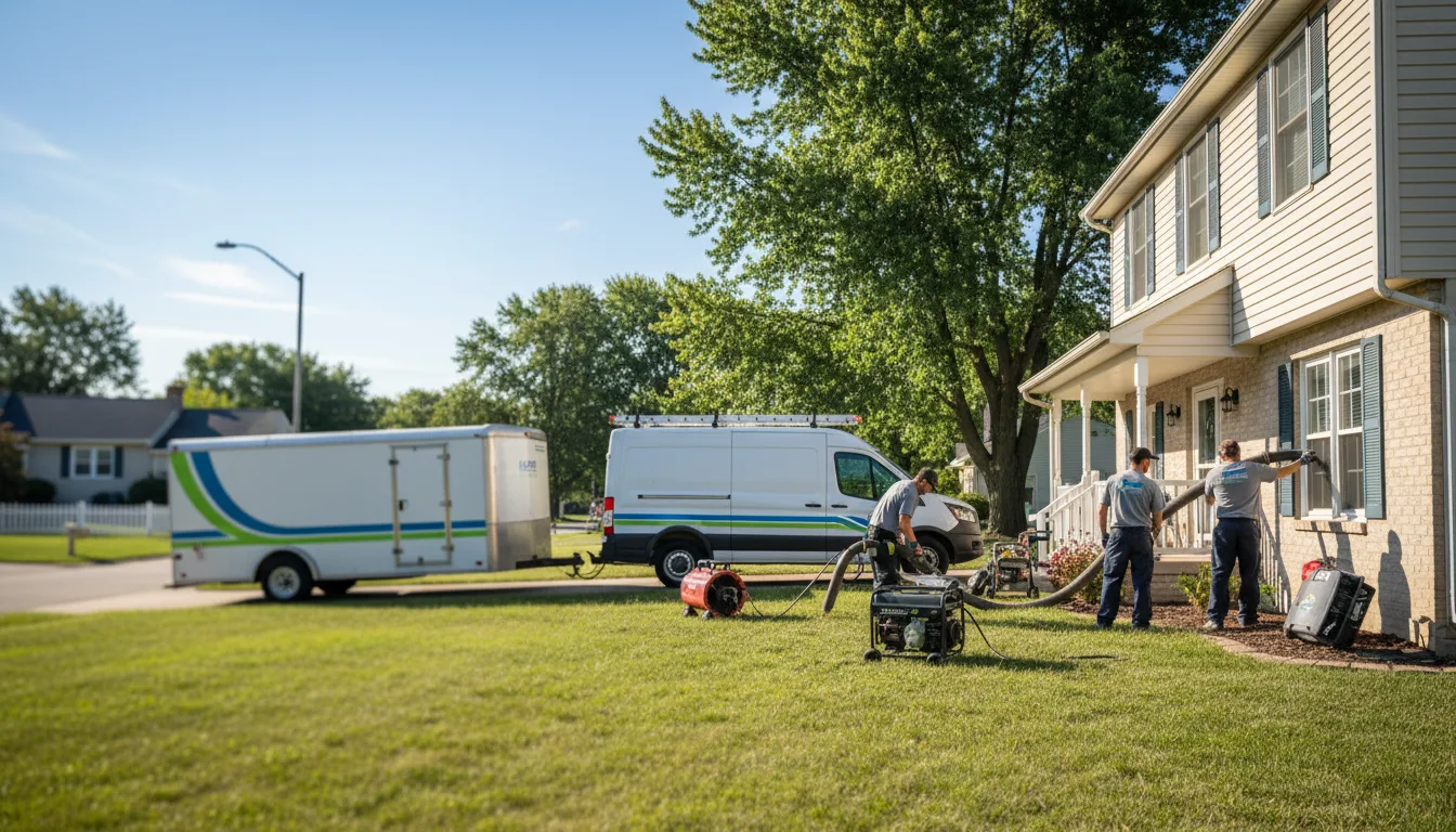 Flooded Basement Restoration And Cleanup With Repair in Ravenden Springs, AR near me